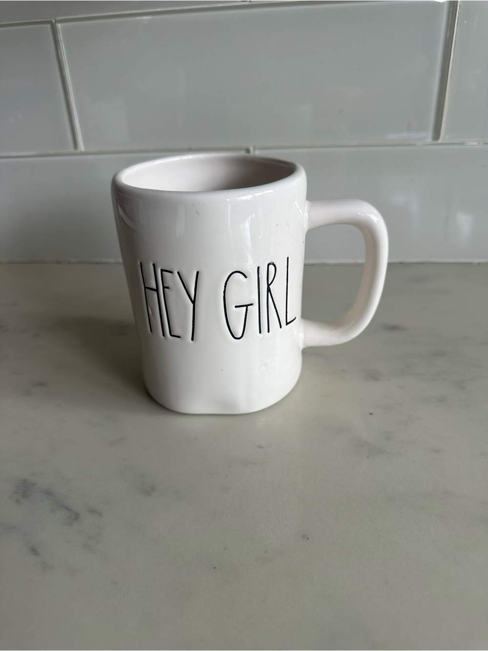 Rae Dunn HEY GIRL Ceramic Mug